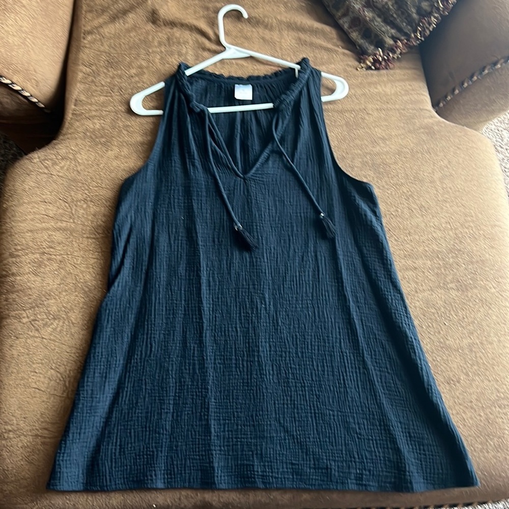 Kona Sol Black Swimsuit Coverup Size M fits like a small! Wore twice!